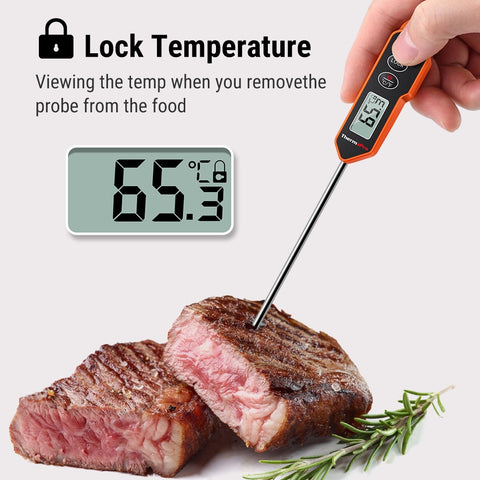 ThermoPro TP01H Digital Probe Meat Thermometer in the Meat