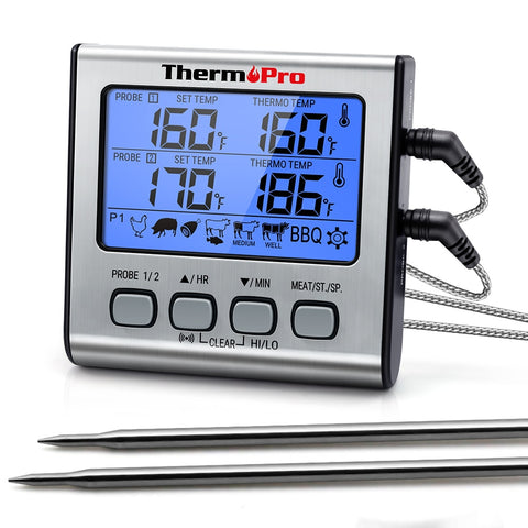 ThermoPro TP829 300M Wireless 4 Probes Backlight With Timer